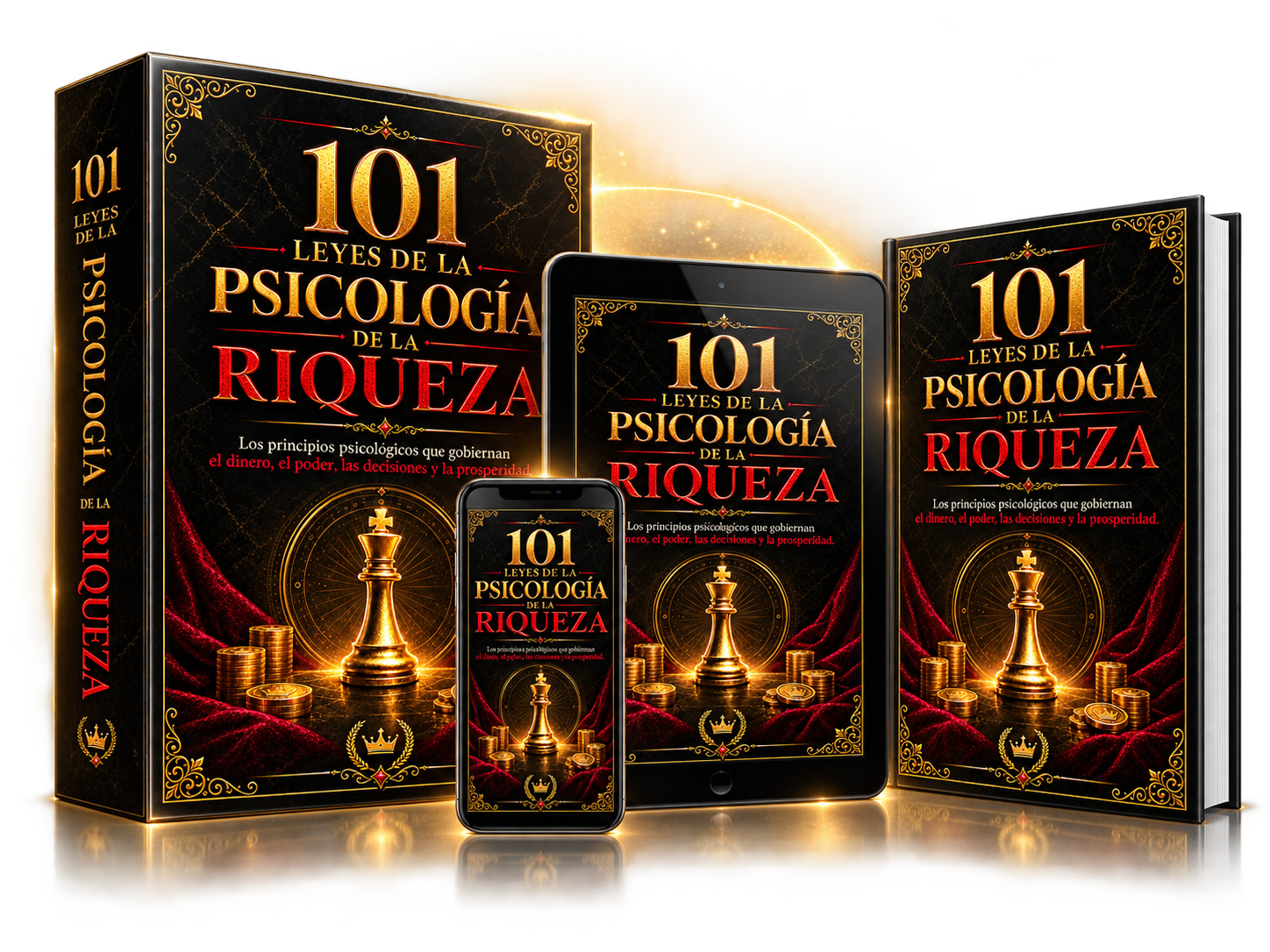 Ebook 101 Leyes de la Psicología de la Riqueza en libro, tablet y celular